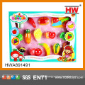 Hot Sale plastic cutting toy vegetables cutting vegetables toy